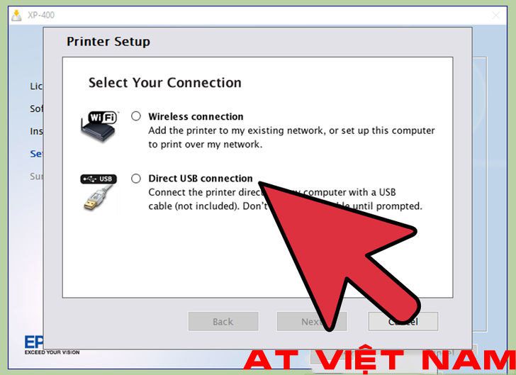 Cách Kết nối với máy in Epson, cach ket noi voi may in Epson
