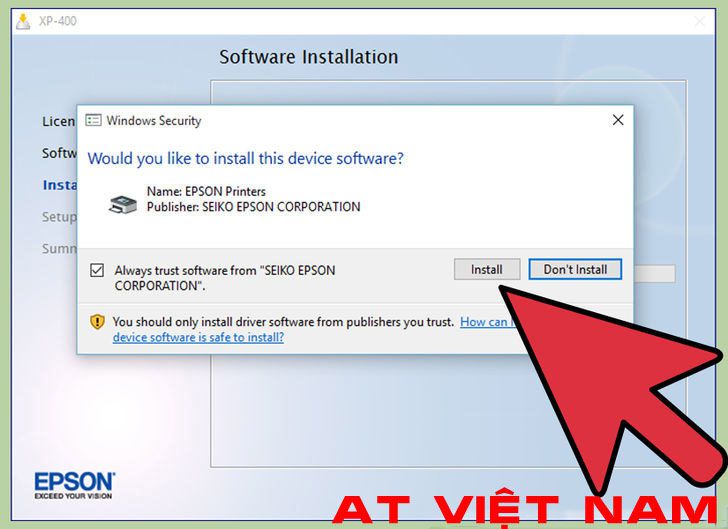 Cách Kết nối với máy in Epson, cach ket noi voi may in Epson