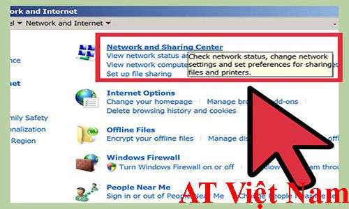 chia sẻ máy in trên Windows Vista, chia se may in tren Windows Vista