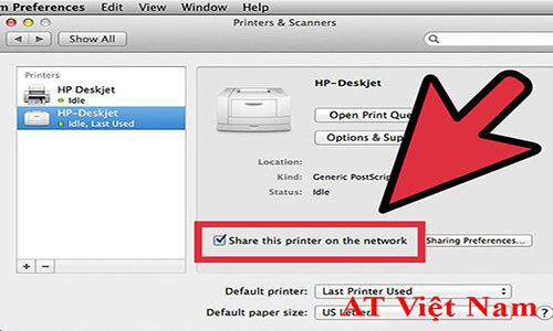 Chia sẻ máy in trên hệ điều hành Max OS,chia se may in tren he dieu hanh Max OS