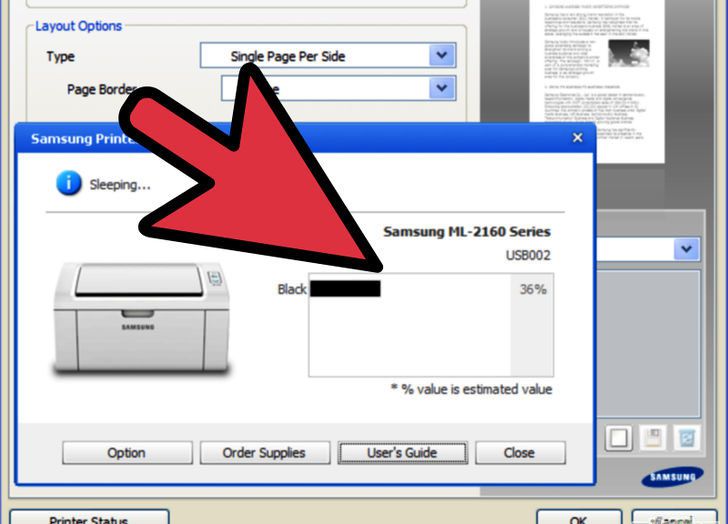 điều chỉnh chất lượng in của máy in Laser