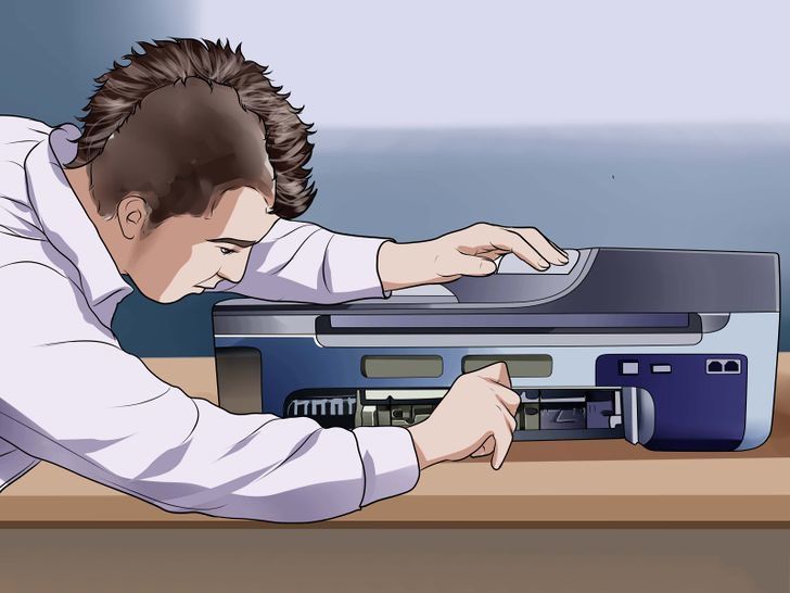 xử lý kẹt giấy máy in phun, xu ly ket giay may in phun