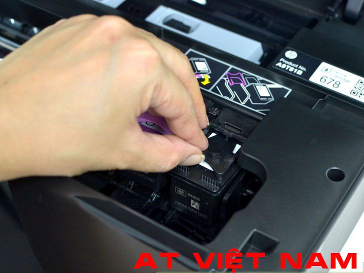 Kiểm tra mực còn lại trong máy in phun, kiem tra muc con lai trong may in phun