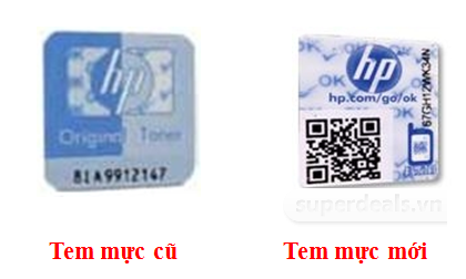 Nhận biết mực in Hp chính hãng