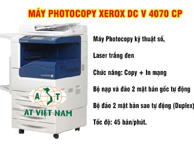 Máy photo xerox 4070 CPS có chức năng gì? Máy photo xerox 4070 CPS có chức năng gì?