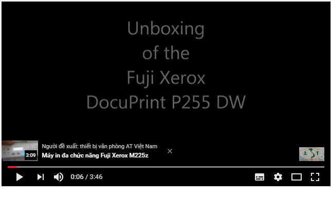 Máy in Fuji Xerox P255 DW Laser Printer