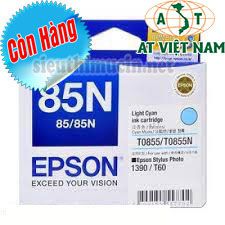 Mực xanh nhạt máy in màu epson R 1390/T60 _ (85N -T1225)                                                                                                                                                