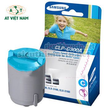 Mực in Laser Màu Samsung CLP-C300A-Màu xanh                                                                                                                                                             