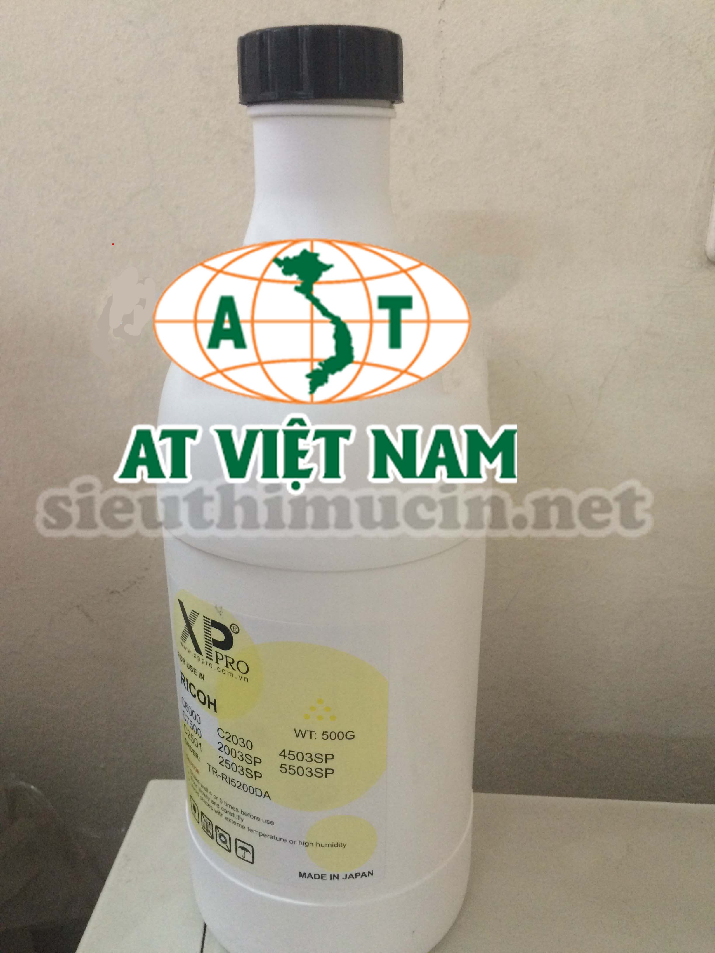 Mực đổ photo màu Ricoh MPC2500/3500/4500/7500-black                                                                                                                                                     