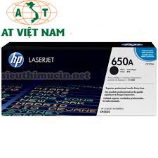 Mực in Laser màu HP 650A Black-CE270A                                                                                                                                                                   