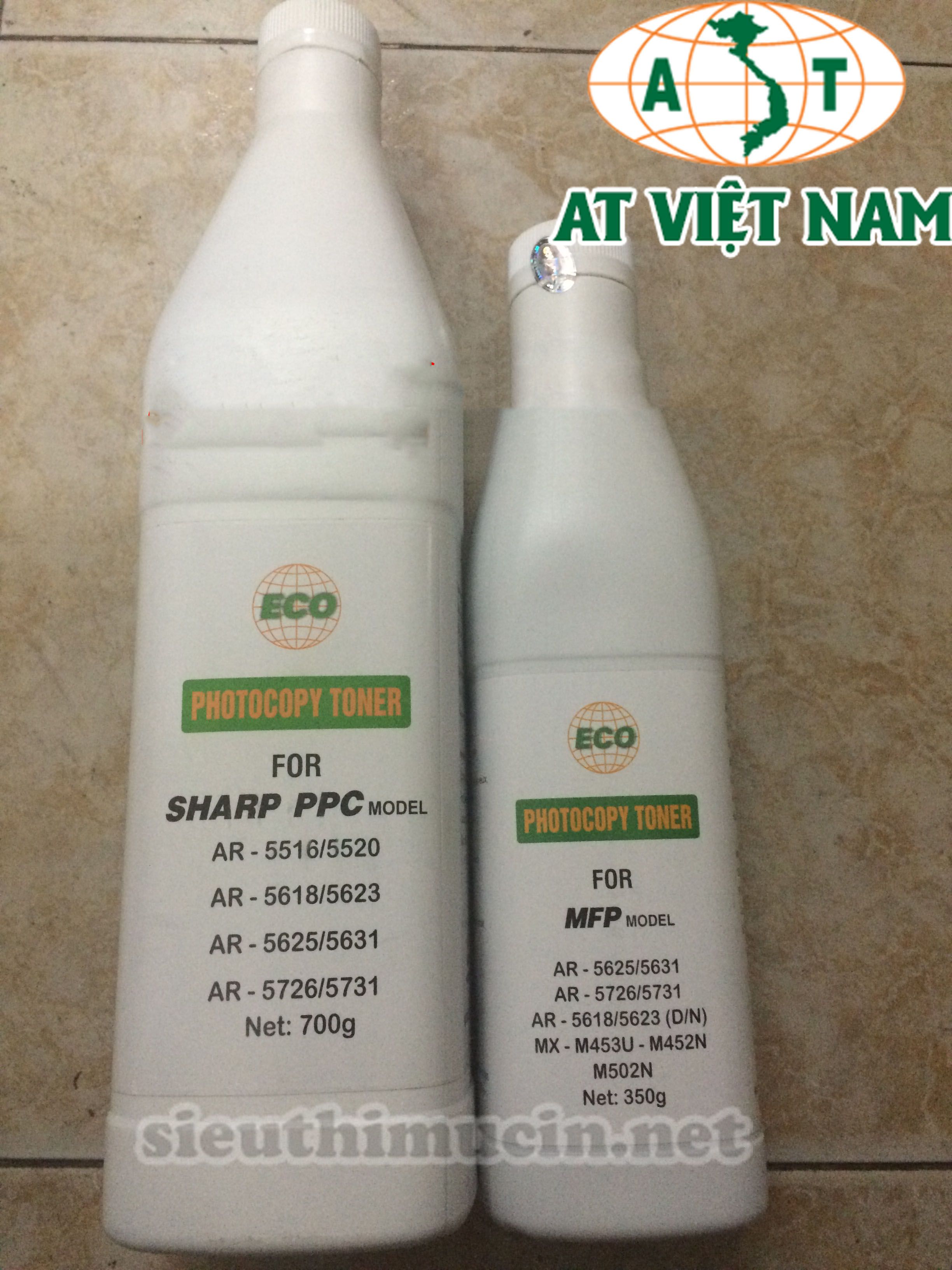 Mực đổ máy photo kỹ thuật số Sharp (Chai to 700g - Chai nhỏ 350g)                                                                                                                                       